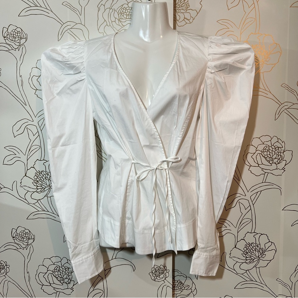 Jason Wu White top long sleeve